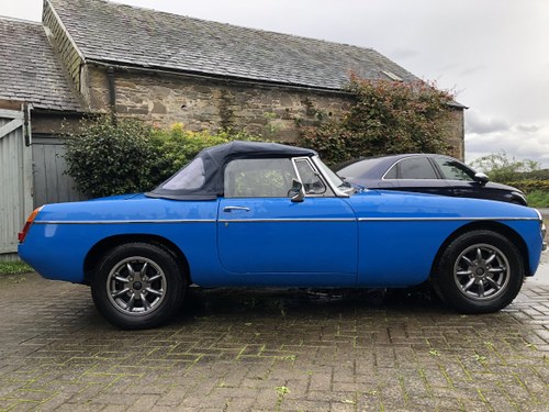 1978 MGB Roadster - Rust free, Oselli engine SOLD