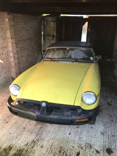 1980 MGB roadster 93000 miles For Sale