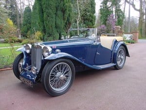 1937 MG TA - Excellent restored example - Reserved SOLD