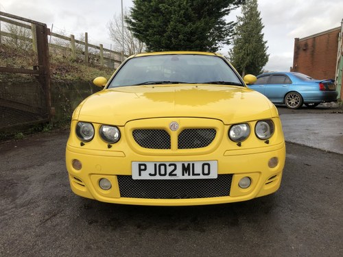 2002 MG ZT 190 V6 Trophy Yellow  - Fully Restored For Sale