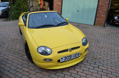 2001 MG F Trophy 160 For Sale by Auction