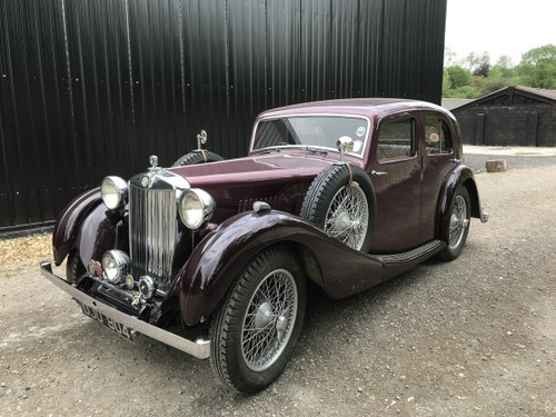 1936 MG VA Saloon - Significant History- Olympia Motor  For Sale
