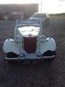 1951 MG TD for new conservatory For Sale