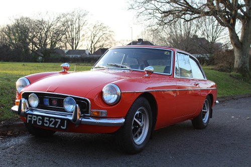 MG B GT 1971 - To be auctioned 31-01-20 For Sale by Auction