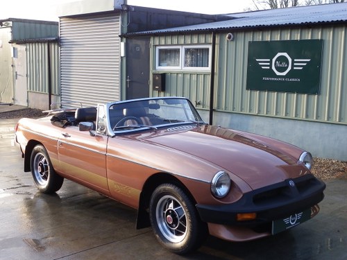 1981 MGB Roadster Limited Edition, fully restored with 65k VENDUTO