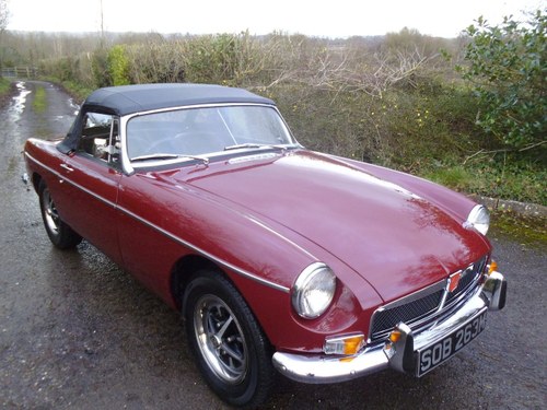 1973 Mgb Roadster fully restored SOLD