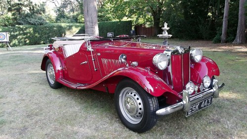 1952 MGTD 1250 SPORTS CONVERTIBLE TOURER For Sale