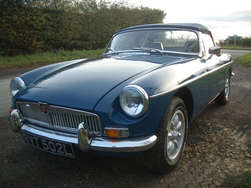 1972 MGB Roadster PRICE REDUCED FOR QUICK SALE For Sale
