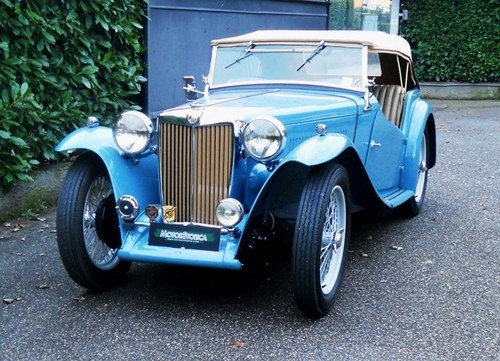 1949 MG TC SPORTS VERKAUFT