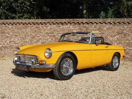 1970 MG B Roadster fully restored, top condition, overdrive, uniq For Sale