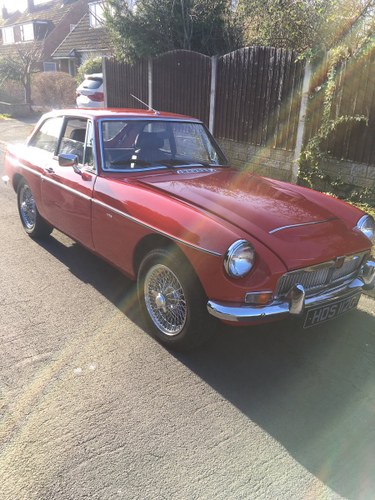 1969 MGC GT  Manual Right Hand Drive SOLD