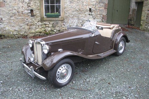 1952 MG TD Superb condition and Super History.... In vendita