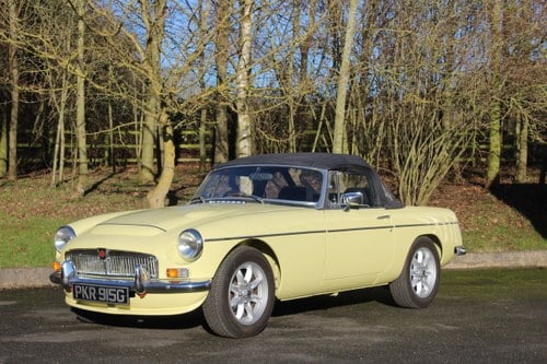 1968 MGB 1.8 'ZETEC' ROADSTER with 5 SPEED. For Sale