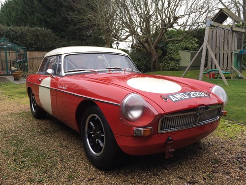 1963 MGB Pull Handle FIA Race Car For Sale