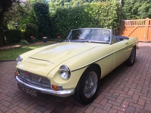 1969 MGC Roadster For Sale by Auction
