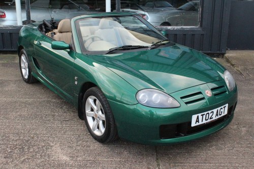 2002 TROPHY CARS-MGF MGTF,TAN INTERIOR,1 OWNER,NEW HEAGASKET,BELT For Sale
