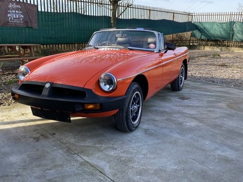 MGB Roadster-1980-One of the last produced VENDUTO