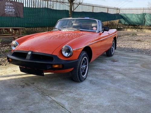 MGB Roadster-1980-One of the last produced SOLD