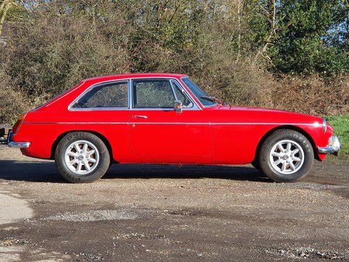 MG B GT, 1972, Stunning Rosso Red For Sale