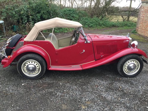 1951 MGTD Excellent Condition  For Sale