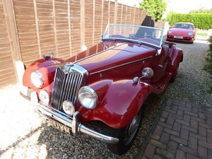 1954 MG TF1250 LHD matching numbers SOLD