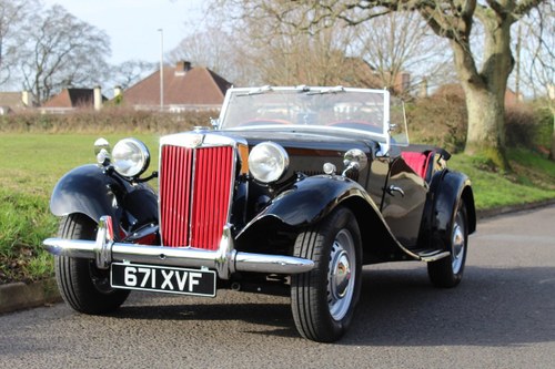 MG TD 1953 - To be auctioned 26-06-20 For Sale by Auction