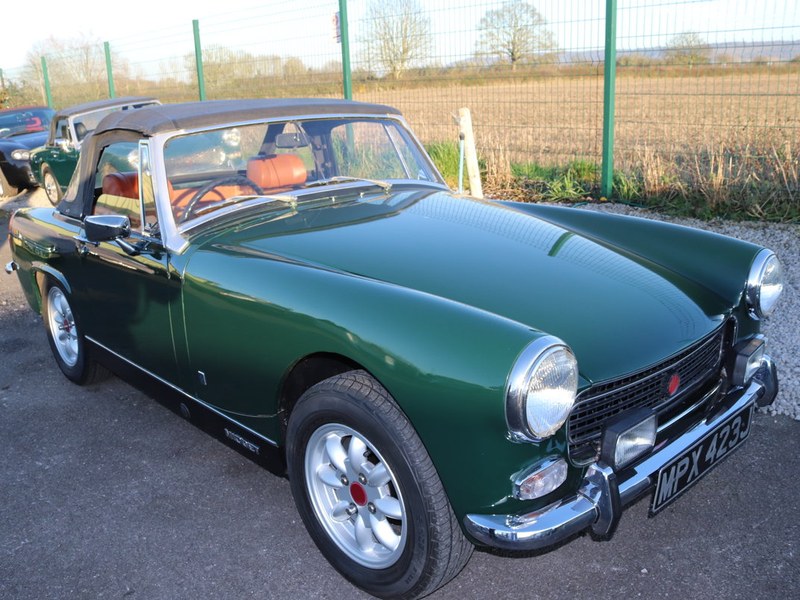 MG Midget in BRG, Exceptional example.