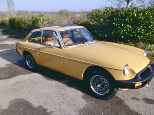 1976 MGB GT V8 only two owners from new SOLD