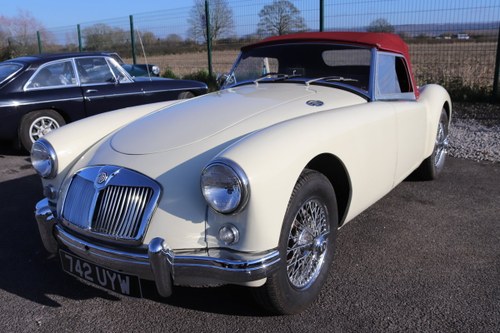 1957 MGA Roadster, full Restoration 2019, 5 speed VERKOCHT