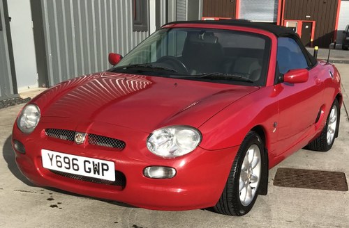 2001 Lovely red MGF For Sale