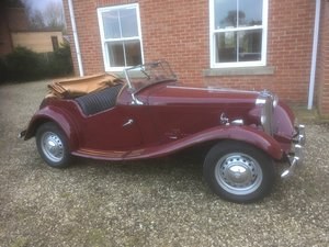 1953 MG TD 5 spd, Ifor trailer also available  In vendita