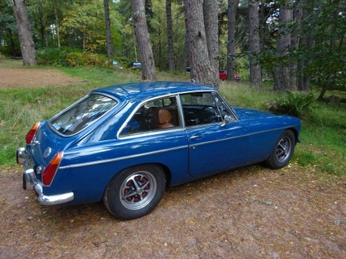 1972 MGB GT Teal Blue For Sale