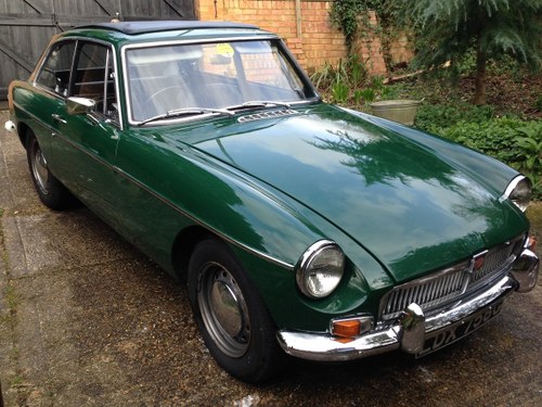 MG B GT 1968 - to be auctioned 26-06-20 For Sale by Auction
