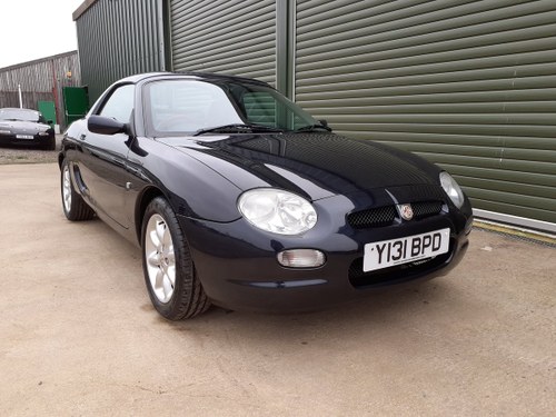 2001 MGF 1.8 ltr Sports Very Low Mileage SOLD