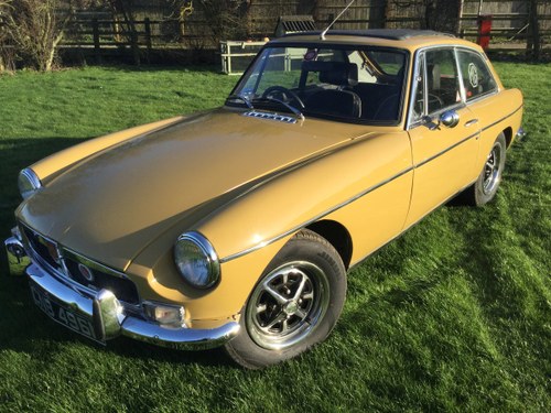 1974 Beautiful MGB GT....view it will not disappoint. For Sale