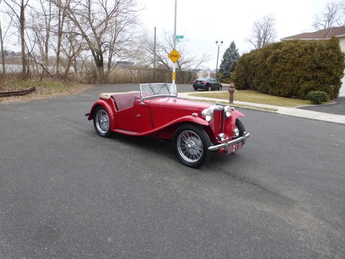 1950 MGTC With Supercharger Frame Off Restored - For Sale