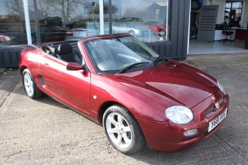 2001 MGF AUTO,LOW MILEAGE,FSH,GREAT CONDITION,NEW HEADAGSKET For Sale
