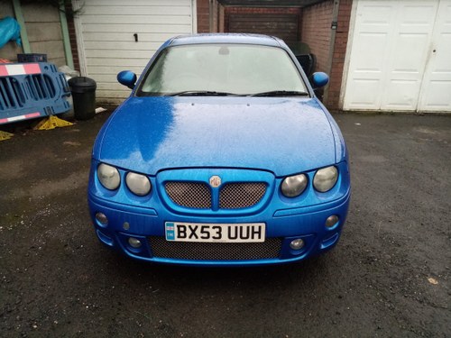 2003 MG ZT Stunning example- Price Reduced! SOLD