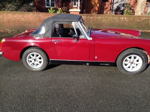 Mg Midget 1974 to be auctioned 26-06-20 For Sale by Auction
