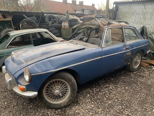 1968 MGC with shell *FOR SPARES* For Sale by Auction