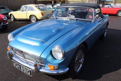1968 MGC Roadster, previous show car, Detailed rebuild For Sale