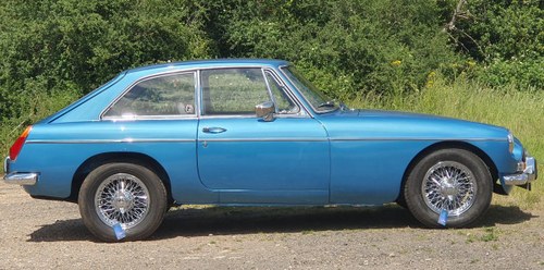 MG B GT, 1970, Riviera Blue For Sale