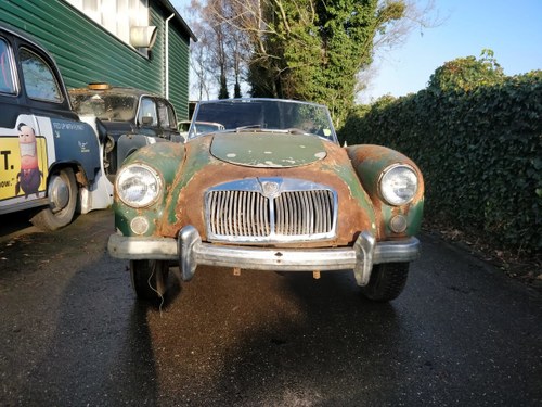 1958 Mga '58 lhd for restoration, complete project VENDUTO