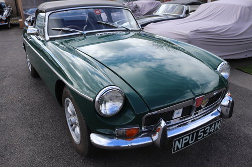 1972 MGB Roadster in BRG For Sale