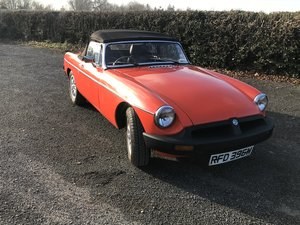 1981 MGB roadster  For Sale