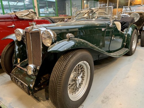 1939 MG TA with registered 1700cc engine SOLD
