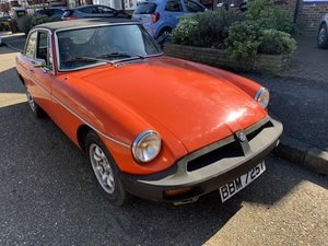 MGBGT 1978  RUNNING PROJECT  For Sale