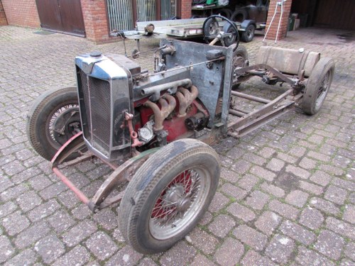 1934 MG N Magnette Rolling Chassis VENDUTO