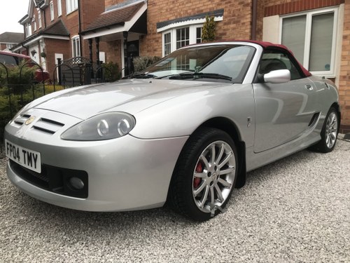 2004 MGTF 135 80th Anniversary Rare Model low miles,  For Sale