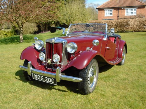 1953 MG TD  SOLD